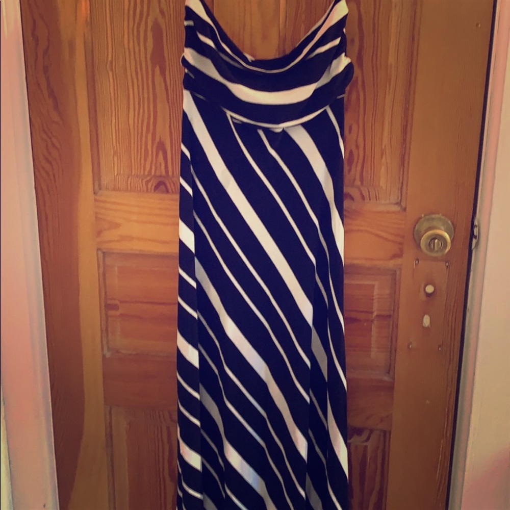 Strapless summer dress